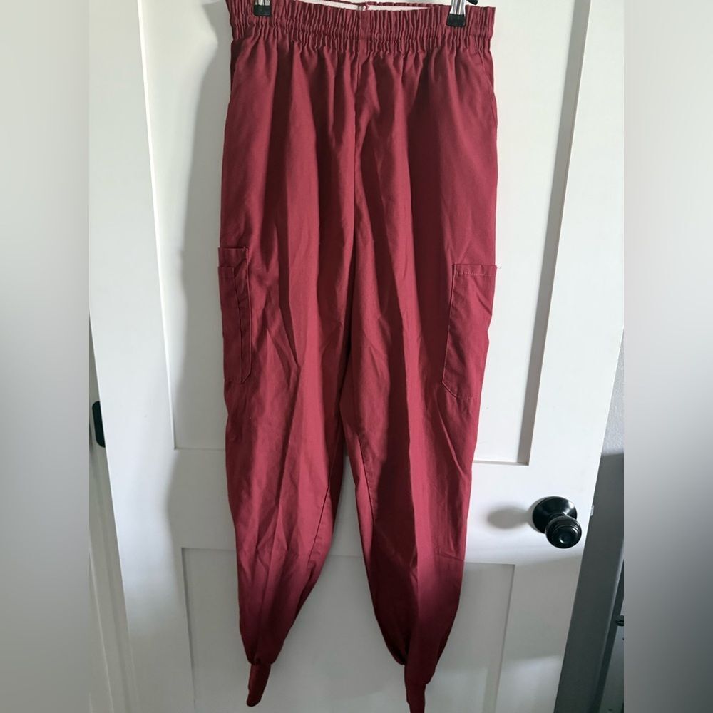 Barco Uniforms Women's Burgundy Cargo Pants